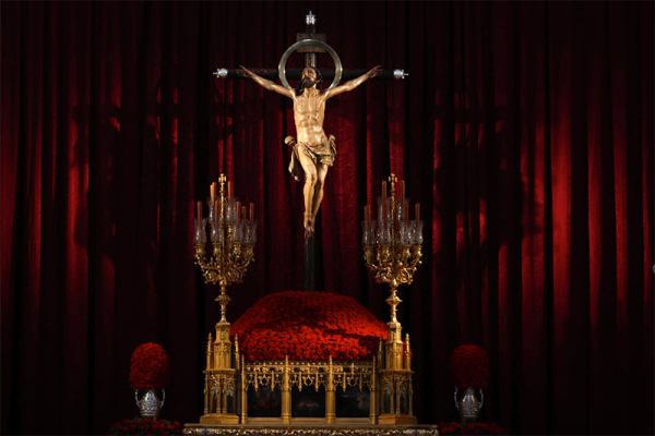 Altar Stmo. Cristo de las Misericordias. Semana Santa 2021